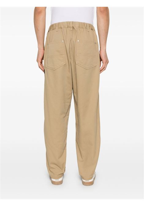 Beige elasticated waistband trousers Yohji Yamamoto - men Yohji Yamamoto | HPP980401